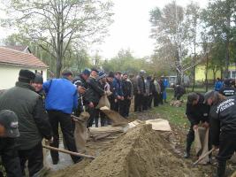 Ár- és belvízvédelmi gyakorlat 2012