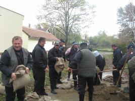 Ár- és belvízvédelmi gyakorlat 2012