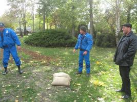 Ár- és belvízvédelmi gyakorlat 2012
