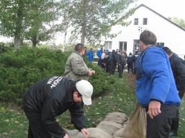 Ár- és belvízvédelmi gyakorlat 2012