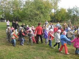 Koszorúzás a Szűcs Sándor Emlékháznál 2012