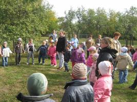 Koszorúzás a Szűcs Sándor Emlékháznál 2012