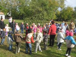 Koszorúzás a Szűcs Sándor Emlékháznál 2012