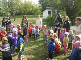 Koszorúzás a Szűcs Sándor Emlékháznál 2012