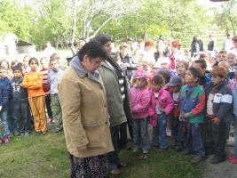 Koszorúzás a Szűcs Sándor Emlékháznál 2012