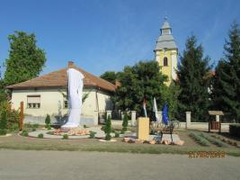 Bajomi Vitézek szobor avatás 2016