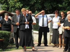 Bajomi Vitézek szobor avatás 2016