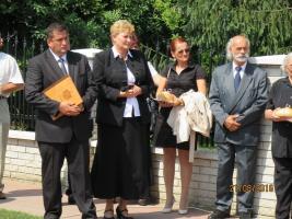 Bajomi Vitézek szobor avatás 2016