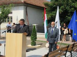 Bajomi Vitézek szobor avatás 2016