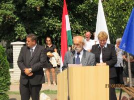 Bajomi Vitézek szobor avatás 2016