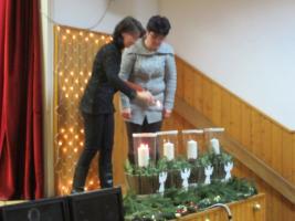 II. Adventi gyertyagyújtás 2017. december 10.