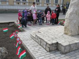 Az óvodások 1848-as megemlékezése-2019. március 13.
