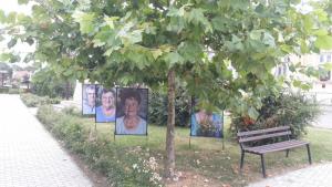 Jenei Boldizsár fotókiállítása a parkban - 2019.